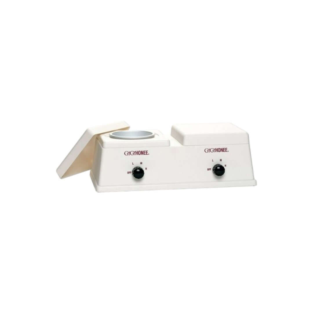 Gigi Deluxe Double Wax Warmer #0230CN
