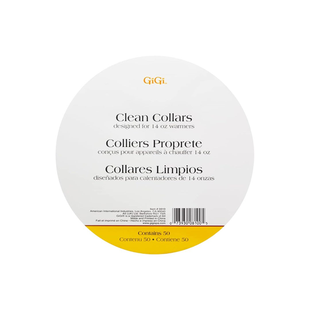 Gigi Wax Warmer Clean Collars 50pcs