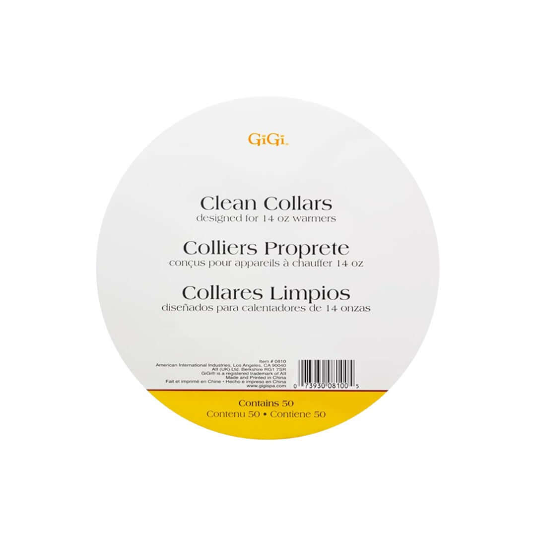 Gigi Wax Warmer Clean Collars 50pcs