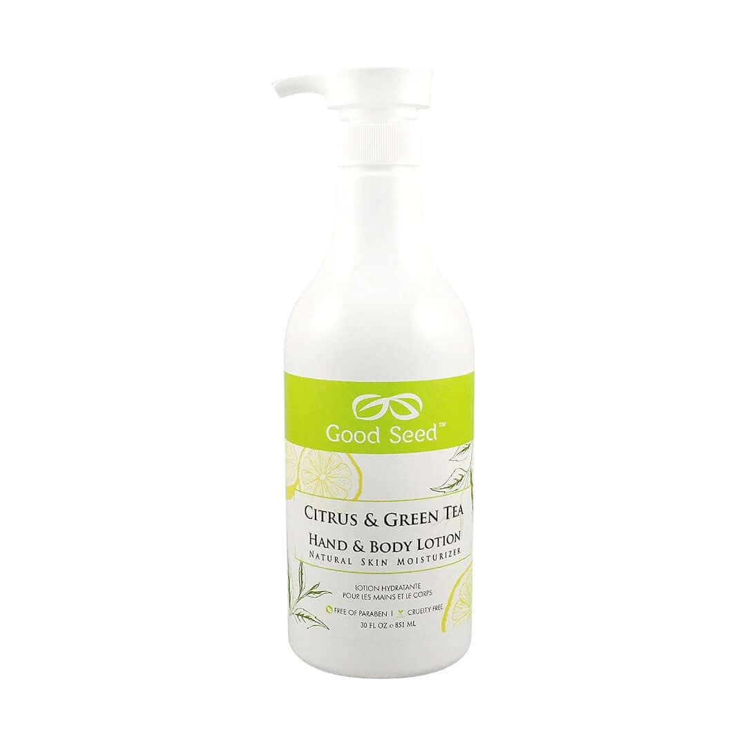 Good Seed Hand & Body Lotion 851mL - Citrus & Green Tea | Nail Mall Beauty Supply