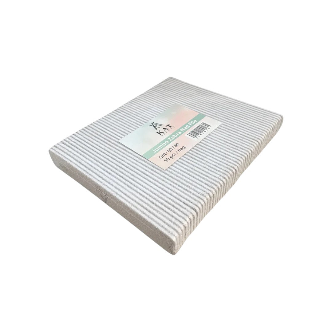 KAT Jumbo USA Nail File 80/80 (Pack of 50)