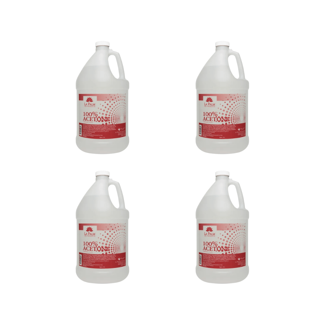 La Palm 100% Acetone {Case of 4Gal}