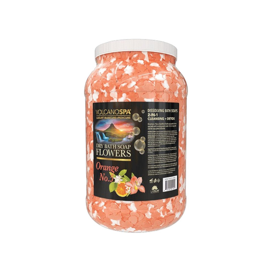La Palm Volcano Spa Dry Bath Soap Flower