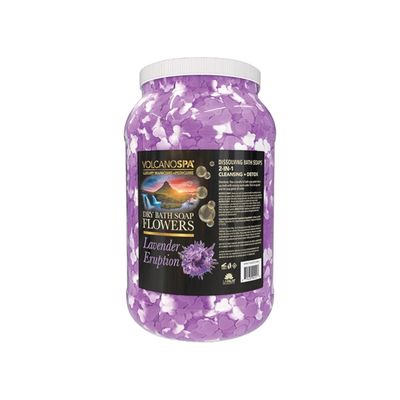 La Palm Volcano Spa Dry Bath Soap Flower