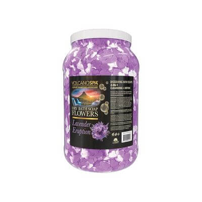 La Palm Volcano Spa Dry Bath Soap Flower