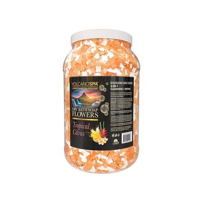 La Palm Volcano Spa Dry Bath Soap Flower