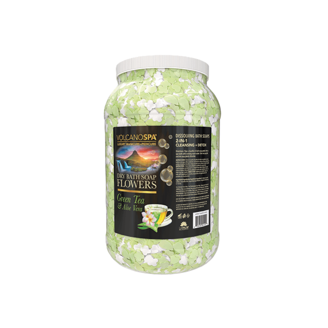 La Palm Volcano Spa Dry Bath Soap Flower {Case of 4}