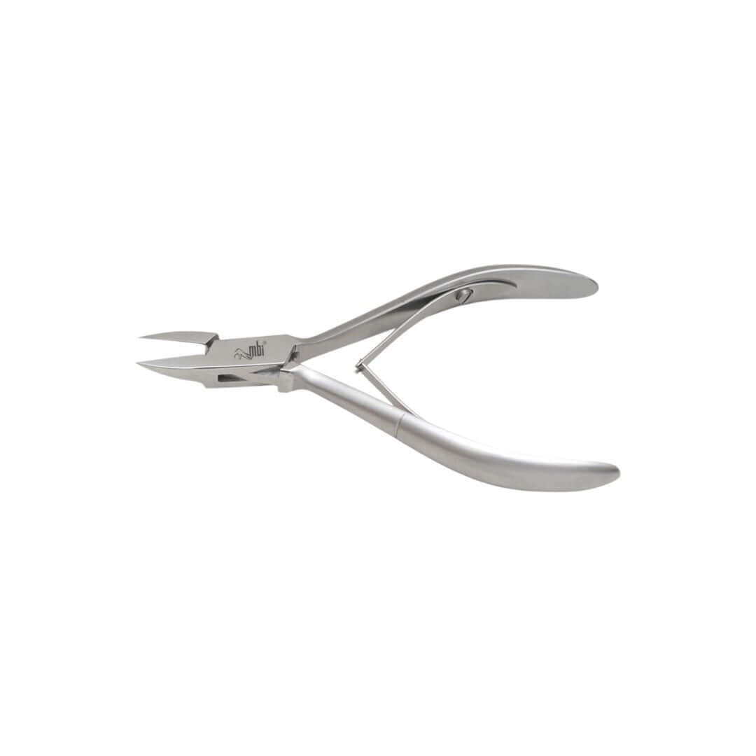 Kìm cắt móng mọc ngược siêu mảnh MBI lò xo kép, kích thước 4.5 inch #MBI214