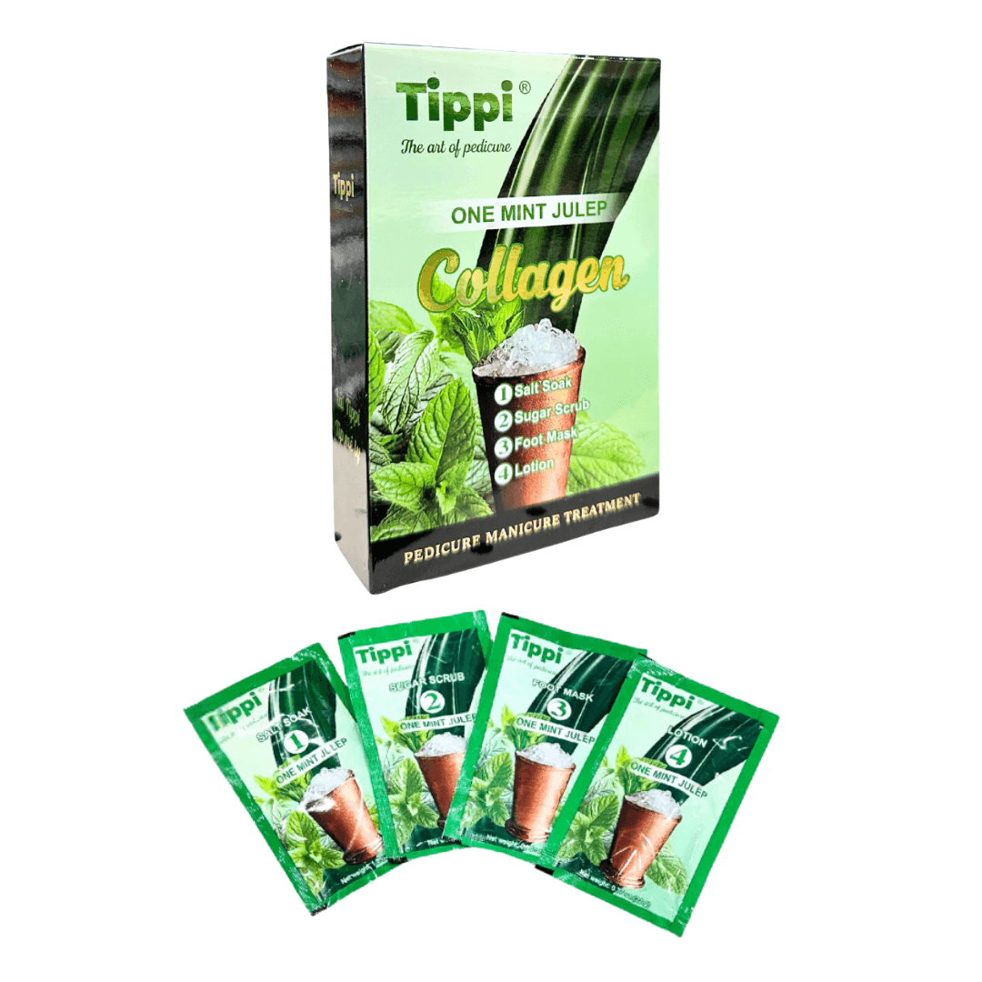 Bộ sản phẩm Tippi Pedi In A Box CollagenSpa {Hộp 50 sản phẩm}