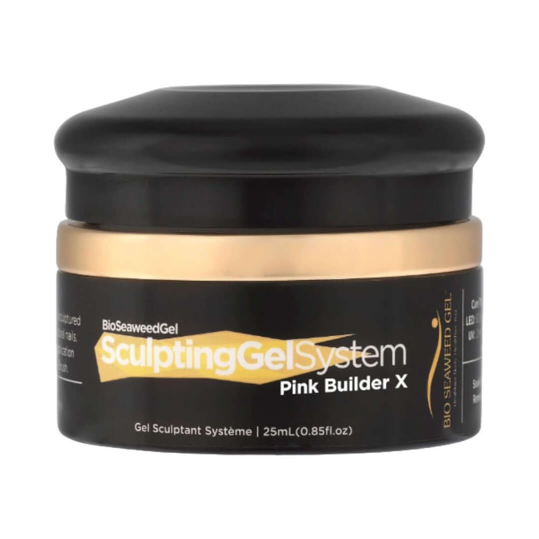 Hệ thống gel tạo hình tảo biển sinh học 0.85oz - Màu hồng Builder X