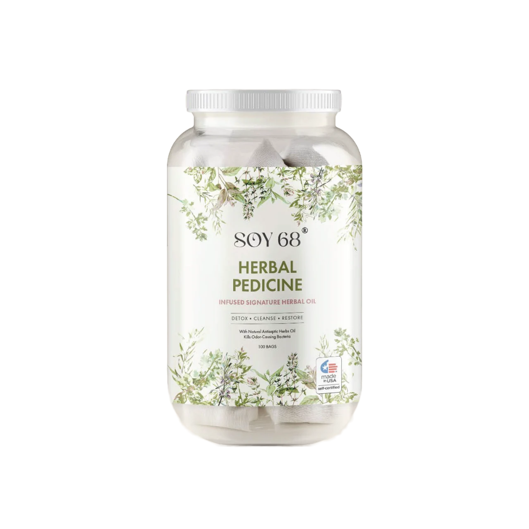 Soy 68 Herbal Pedicine 100Bags/Jar