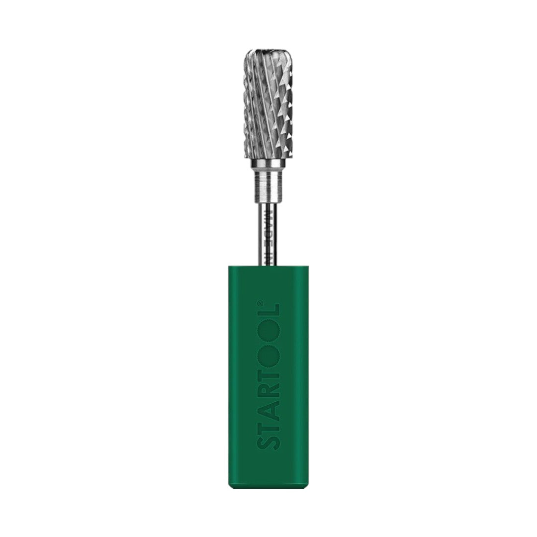 Startool Safety Round Top Silver Nail Drill Bit 3/32