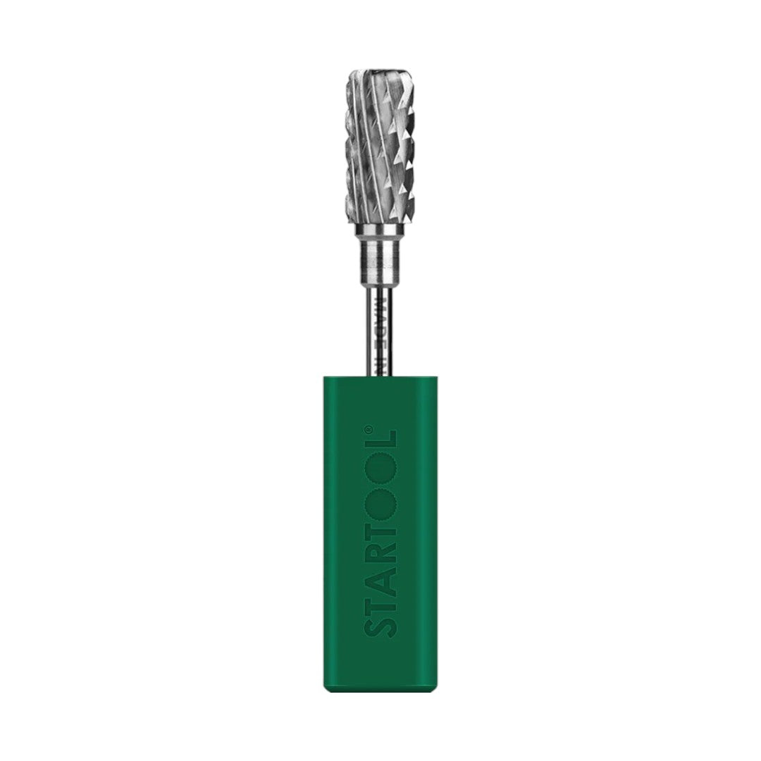 Startool Safety Round Top Silver Nail Drill Bit 3/32