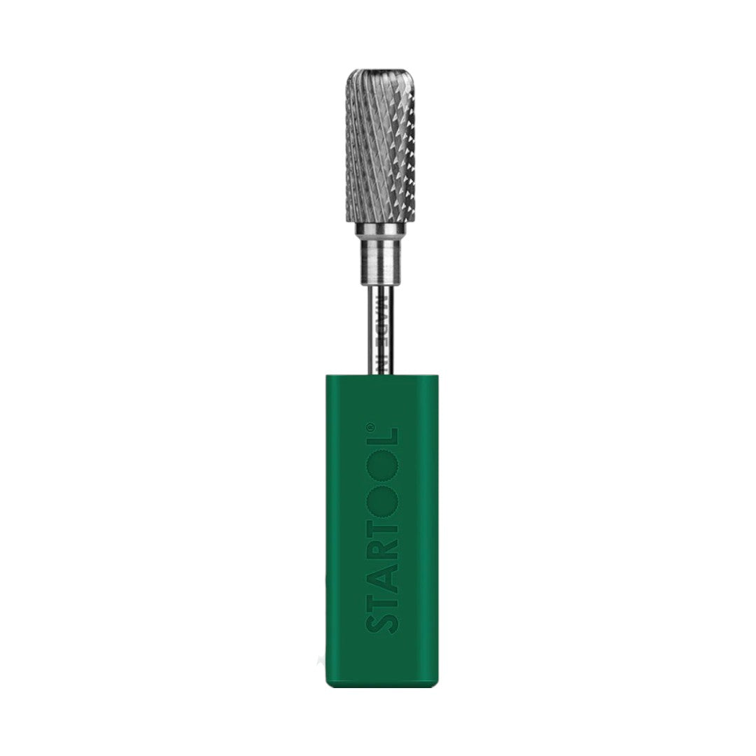 Startool Safety Round Top Silver Nail Drill Bit 3/32