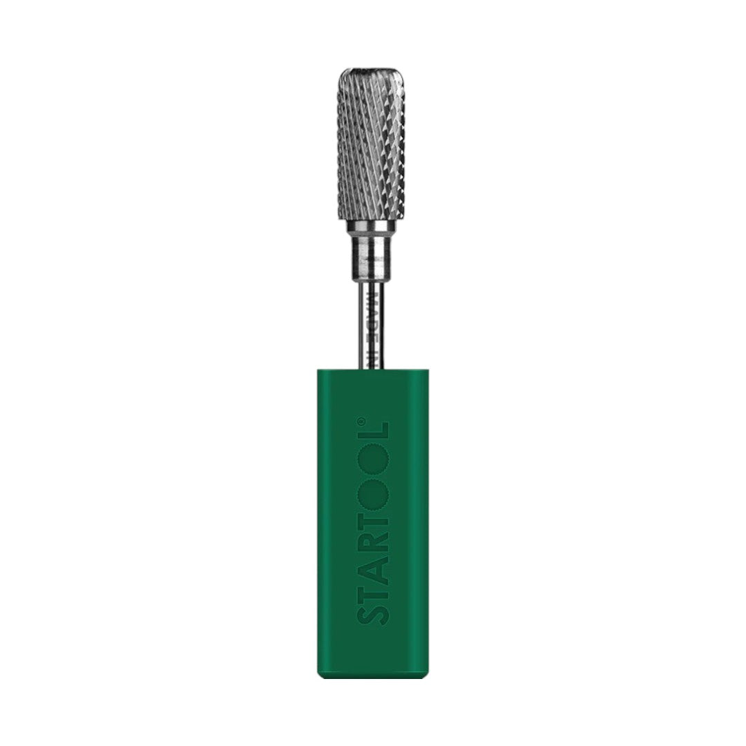 Startool Safety Round Top Silver Nail Drill Bit 3/32