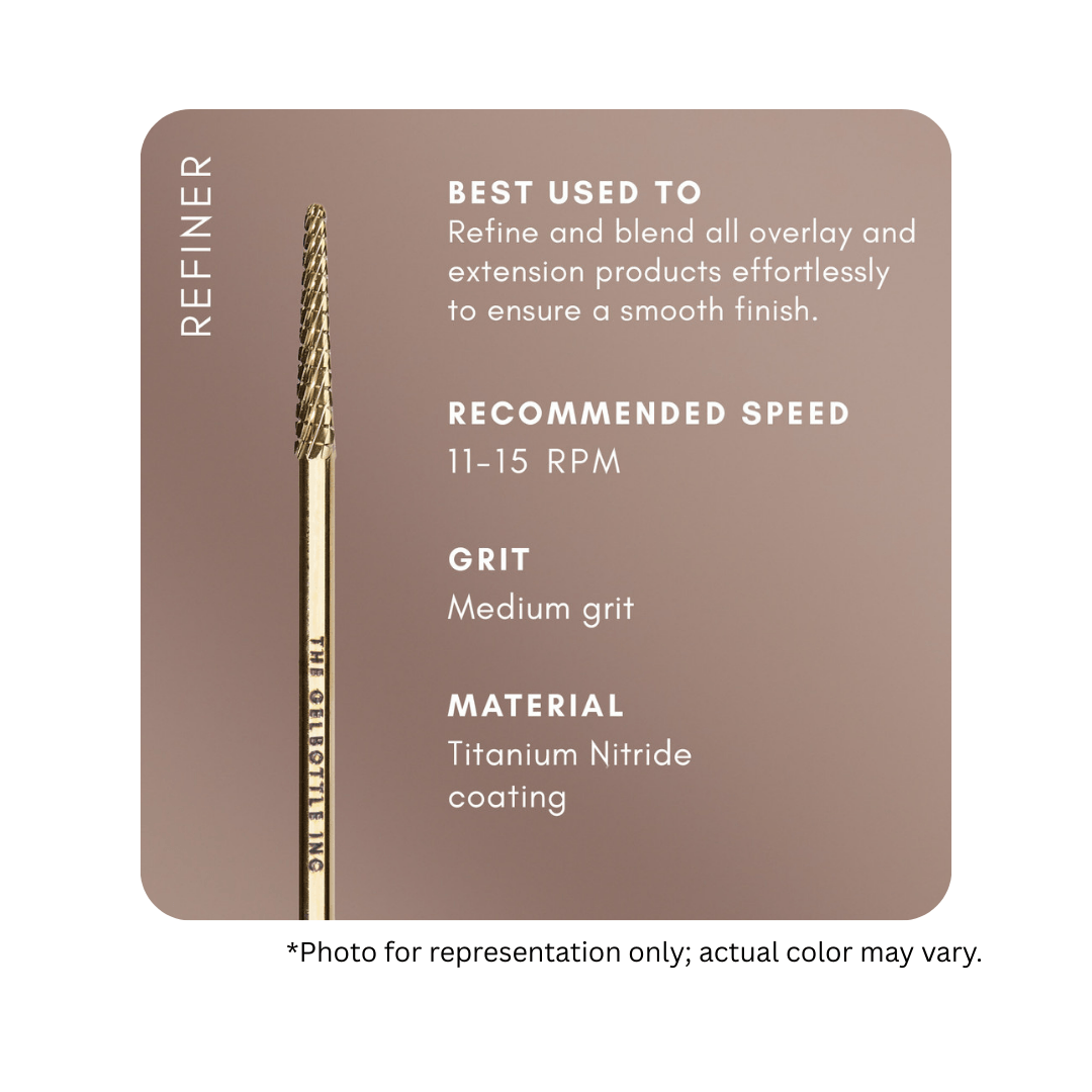 The Gelbottle Refiner 3/32 Drill Bit | 2 Nail Mall Beauty Supply