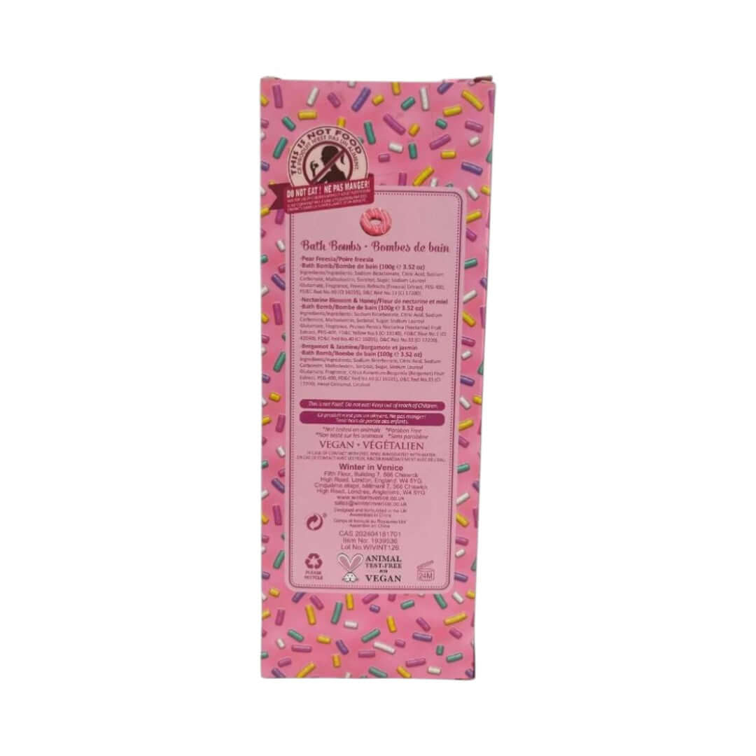 Winter in Venice Donuts Bath Bombs {Pack of 3}