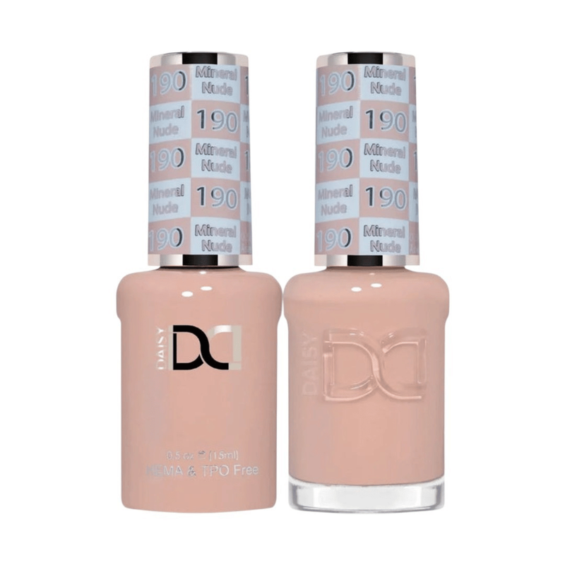 DND Mineral Nude #DND190 - HEMA Free & TPO Free Gel & Lacquer