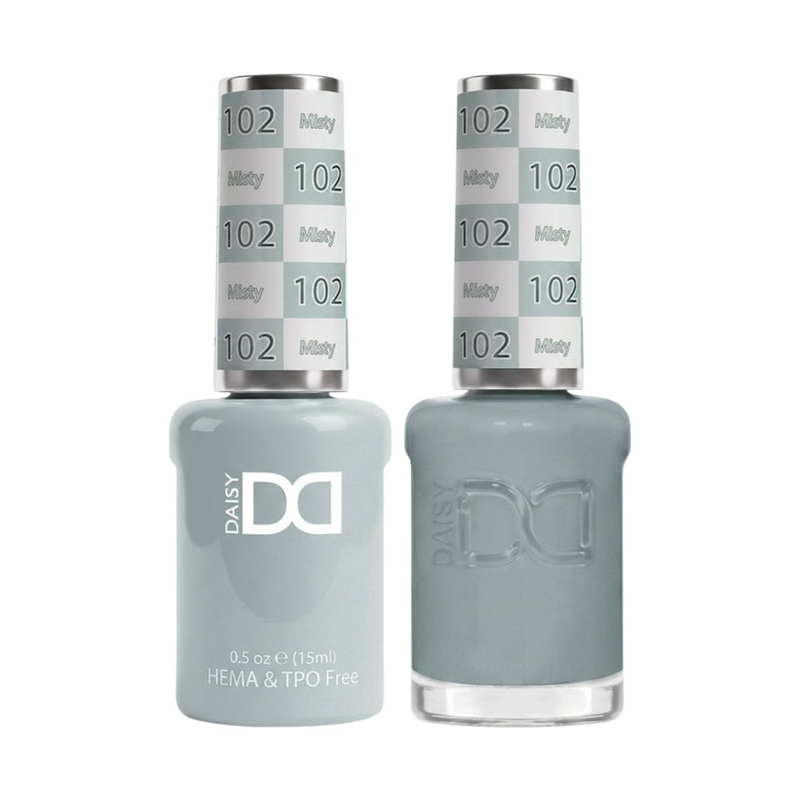 DND Misty #DND102 - HEMA Free & TPO Free Gel & Lacquer