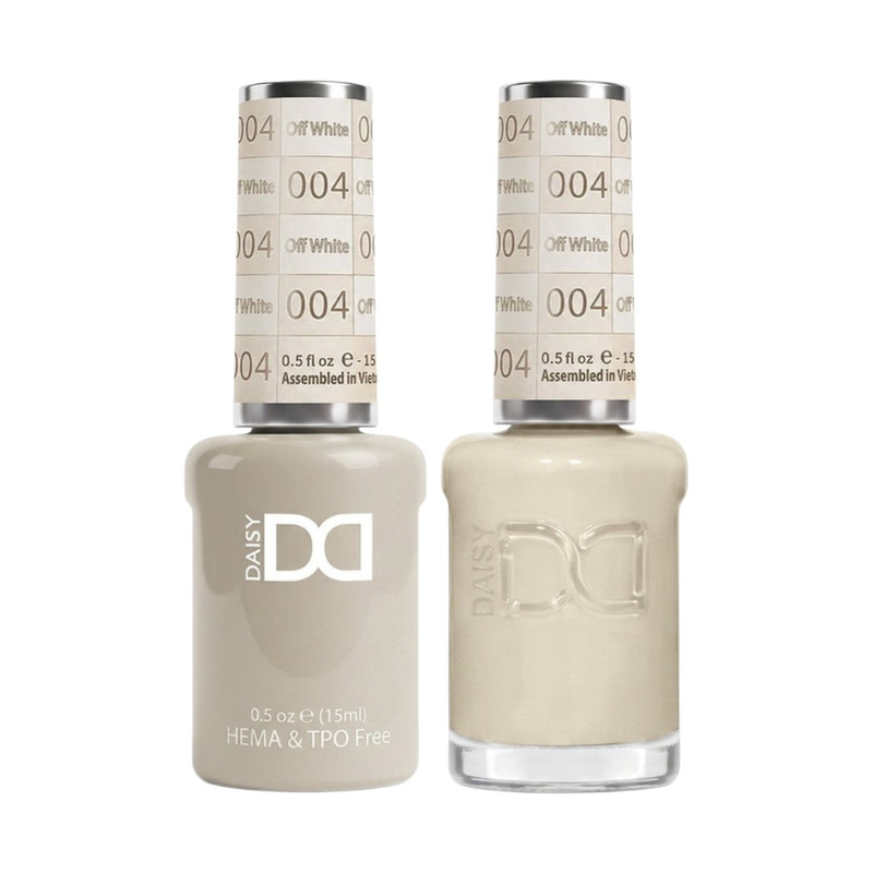 DND Off White #DND004 - HEMA Free & TPO Free Gel & Lacquer
