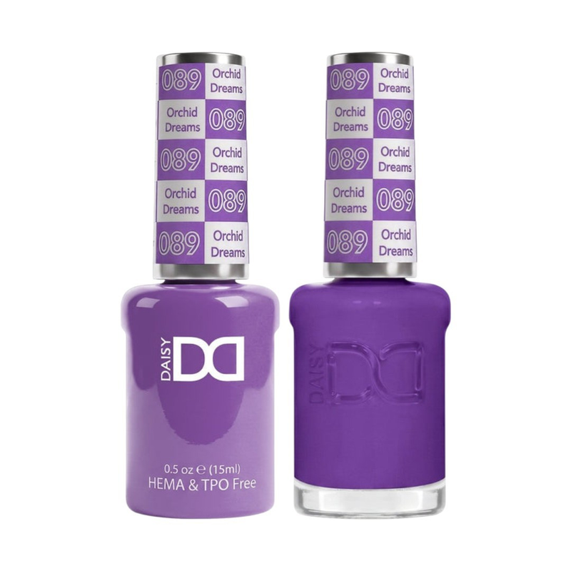 DND Orchid Dreams #DND089 - HEMA Free & TPO Free Gel & Lacquer