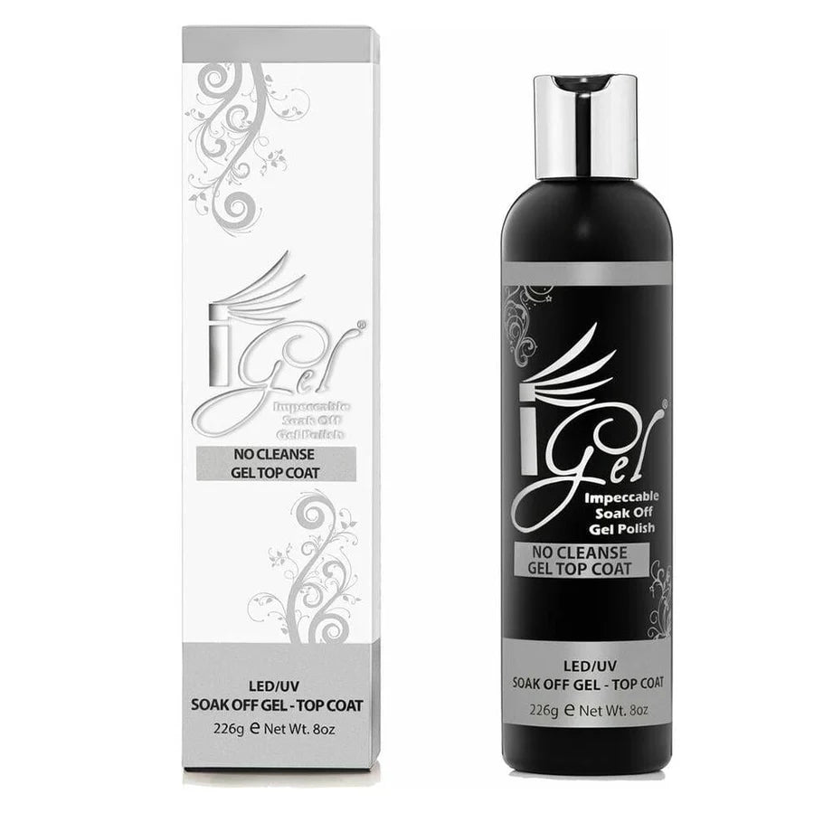 iGel No Cleanse Top Coat 8oz
