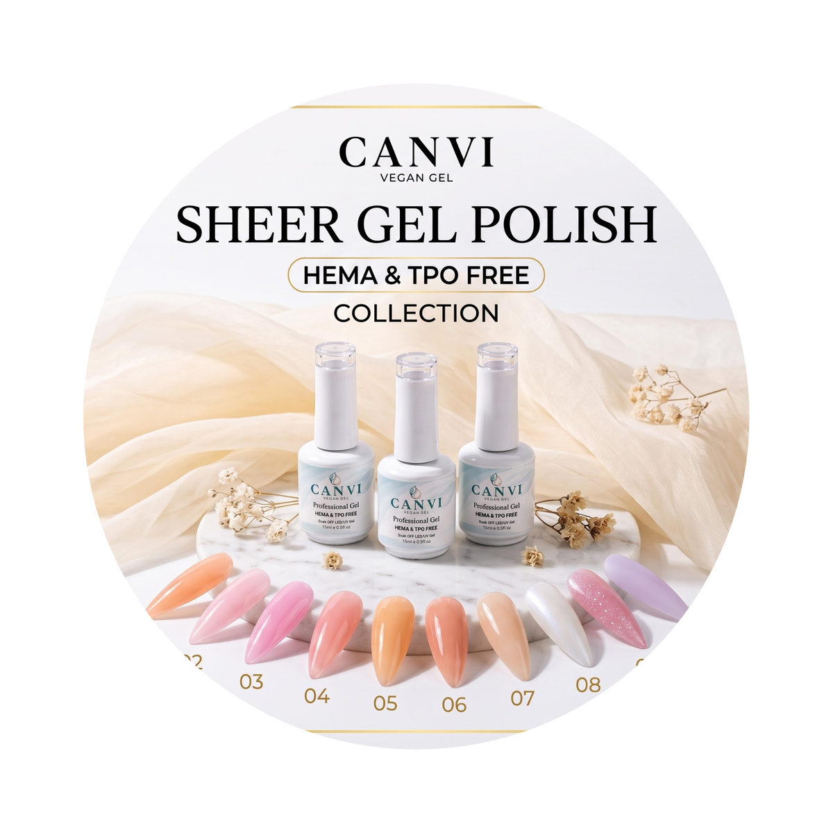 Canvi Sheer Collection