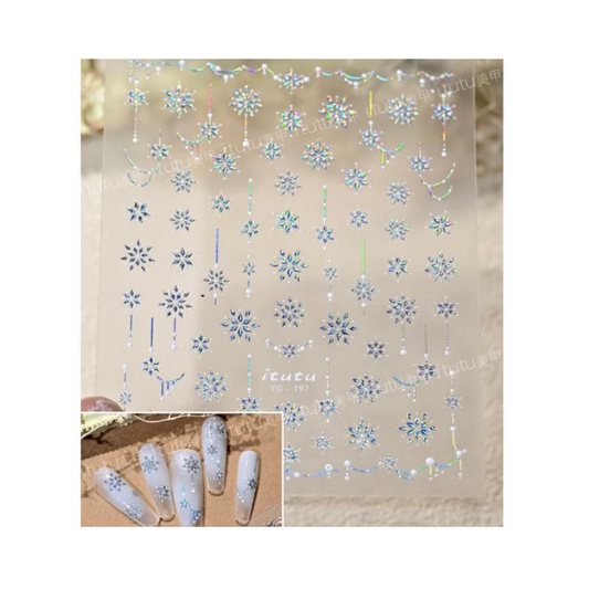 3D Nail Art Sticker YG-197