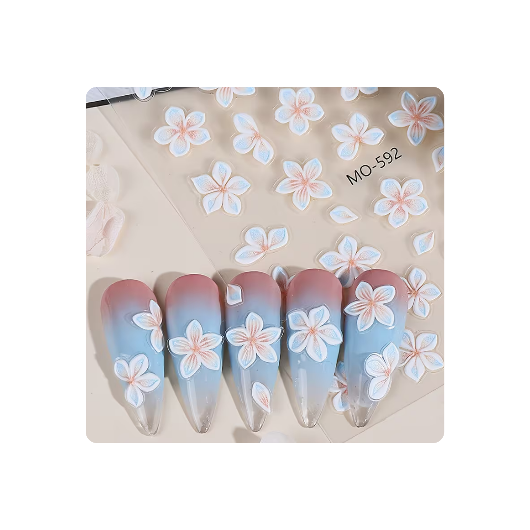5D Nail Art Sticker #MO-592