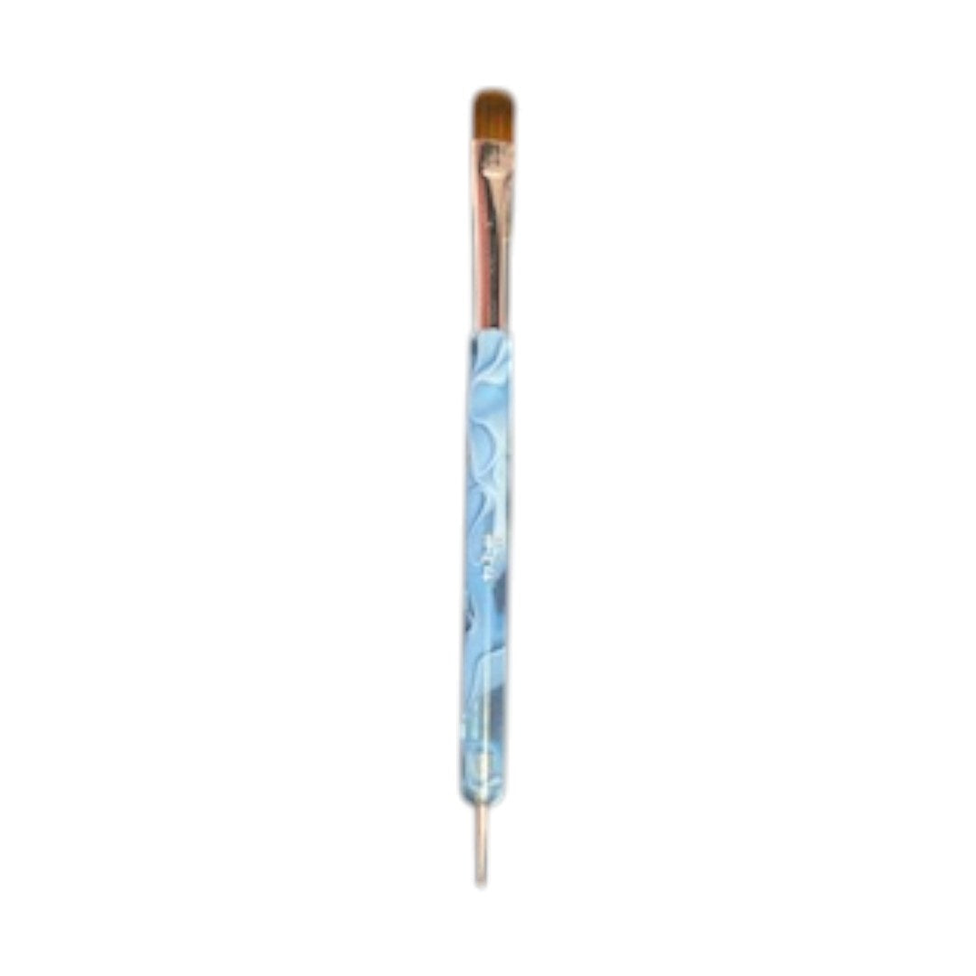 Free Style Nail Art Brush - French with Dot Tool