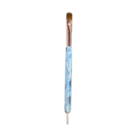 Free Style Nail Art Brush - French with Dot Tool
