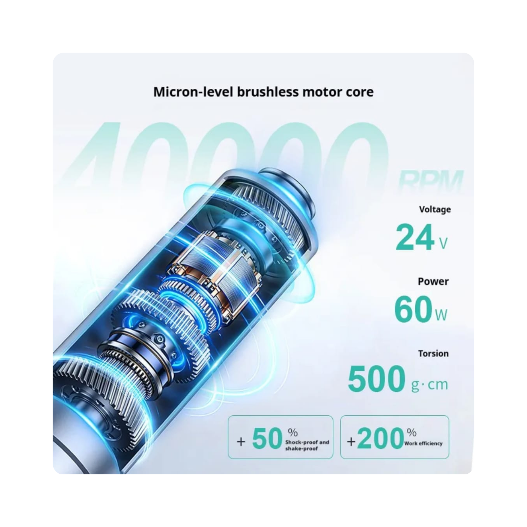 AMDMG Nail Drill Rechargeable 40,000RMP #D570W