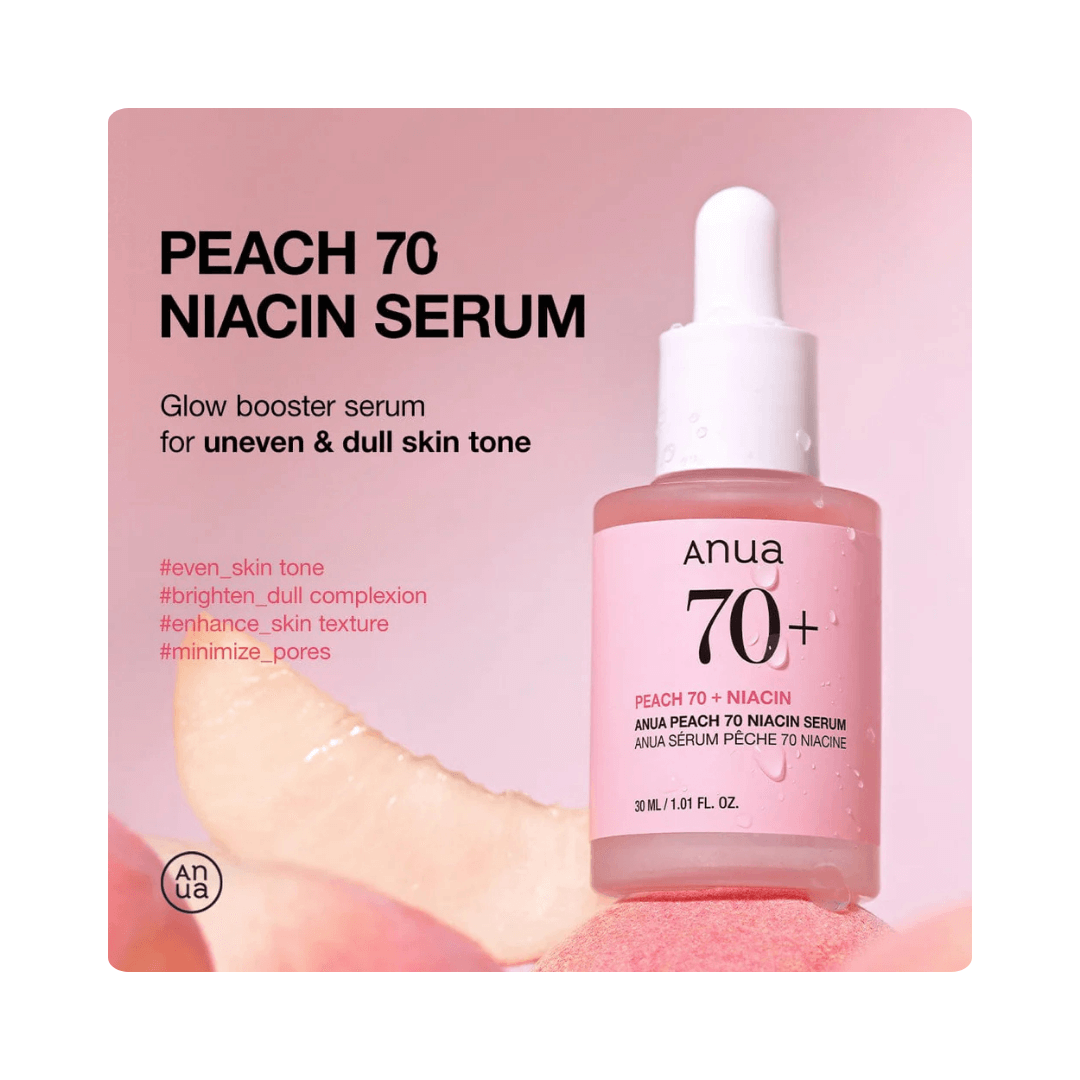 Anua Peach 70 Niacin Serum 30mL