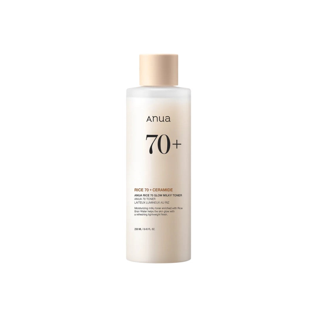 Anua Rice 70+ Ceramide Glow Milky Toner 250mL