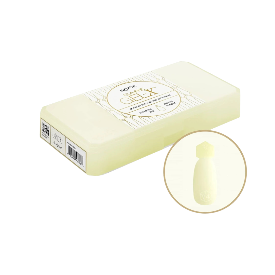 Apres Bare Gel-X Tips (Box of 280pcs)
