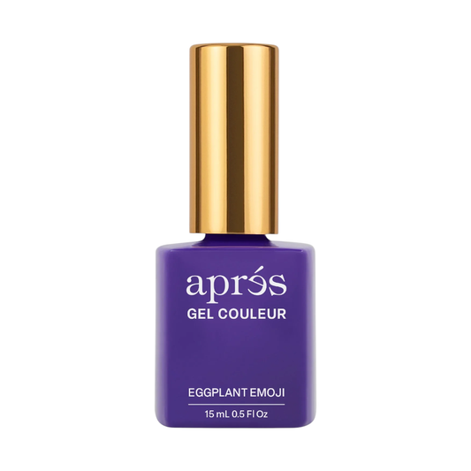 Apres Eggplant Emoji #336 HEMA & TPO Free Gel Nail Mall Beauty Supply