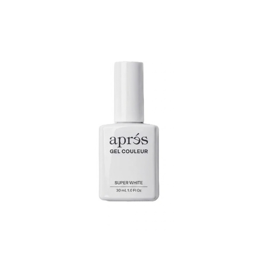 Apres Gel Couleur Super White 30mL - HEMA Free & TPO Free Gel Polish