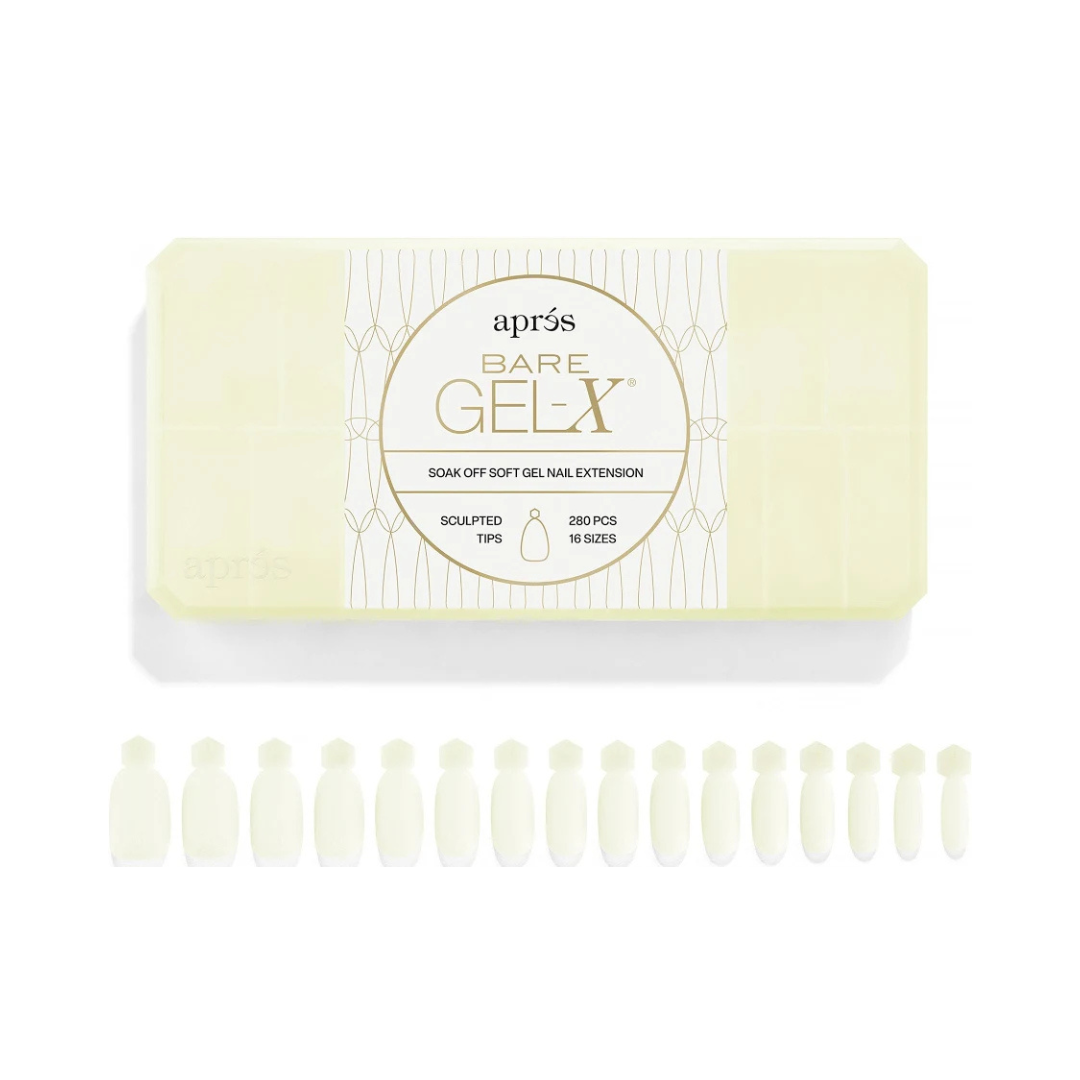Apres Bare Gel-X Tips (Box of 280pcs)