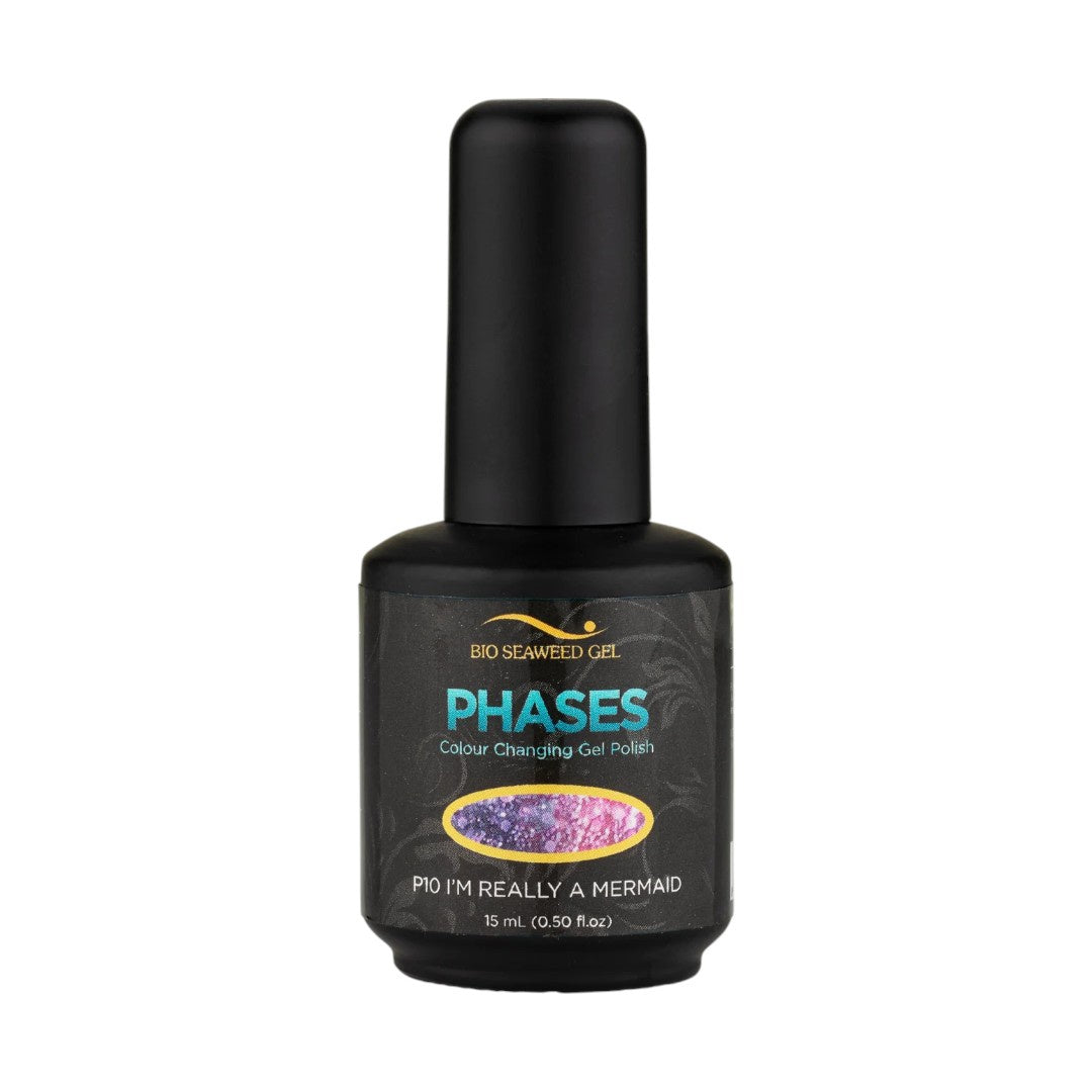 Bio Seaweed Gel - Colour Changing Gel 15mL #P10 I'm Really A Mermaid - Gel Polish