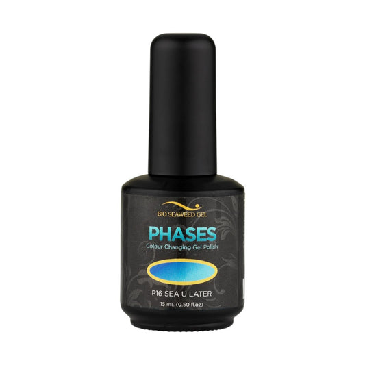 Bio Seaweed Gel - Colour Changing Gel 15mL #P16 Sea U Later - Gel Polish
