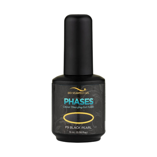 Bio Seaweed Gel - Colour Changing Gel 15mL #P9 Black Pearl - Gel Polish