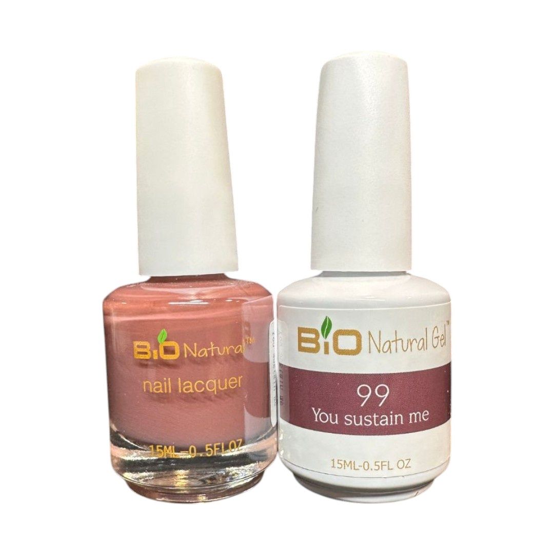 Bio Natural Gel & Nail Polish Combo {90-99}