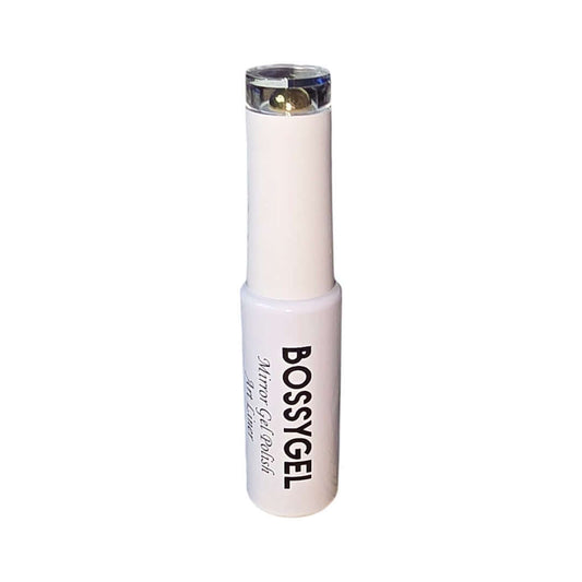 Bossy Gel Detailing Nail Art Gel - Mirror Gold Chrome | Nail Mall Beauty Supply