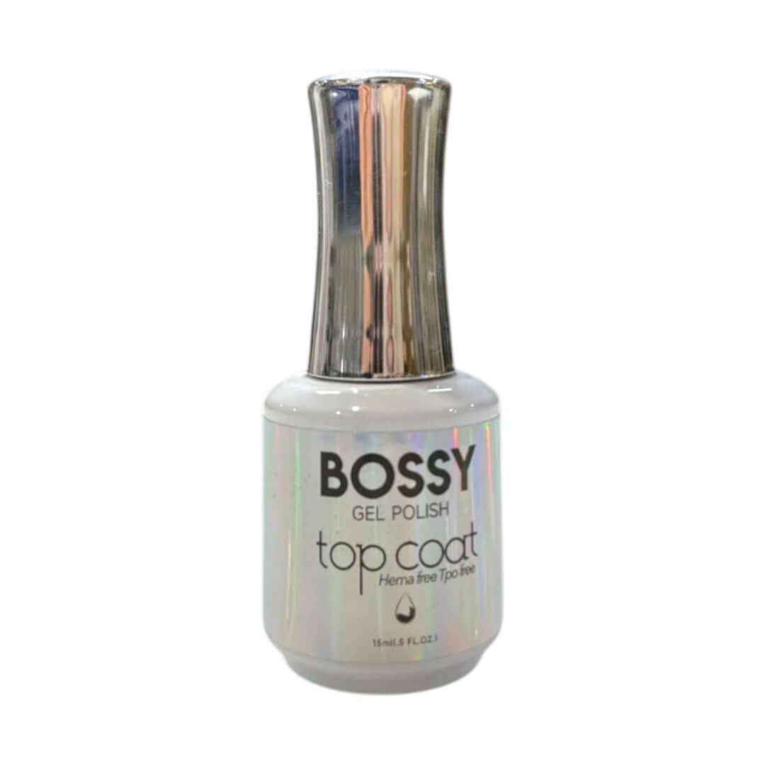 Bossy Gel No Wipe Top Coat - HEMA/TPO Free - 1 Nail Mall Beauty Supply