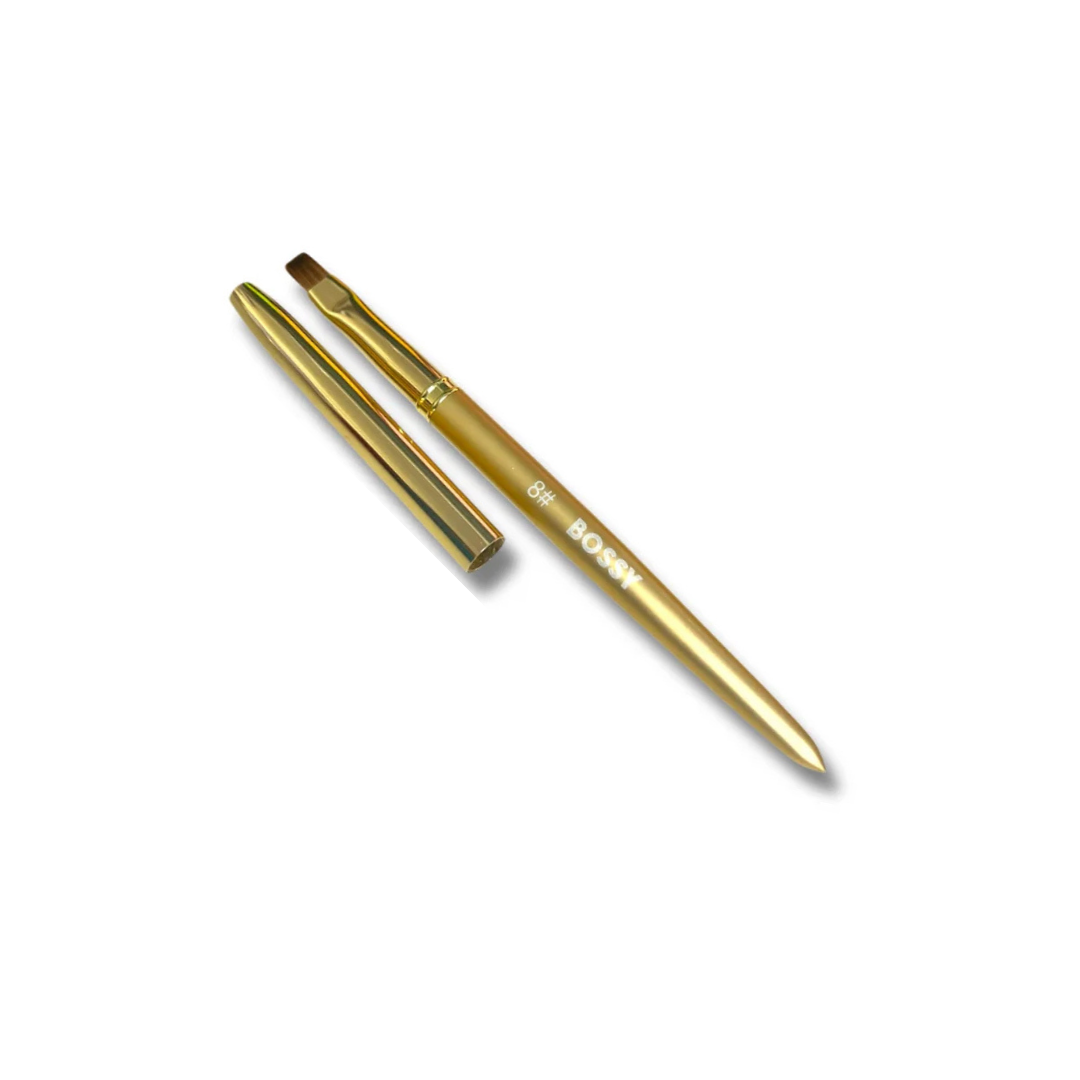 Bossy Kolinsky Gel Brush Gold