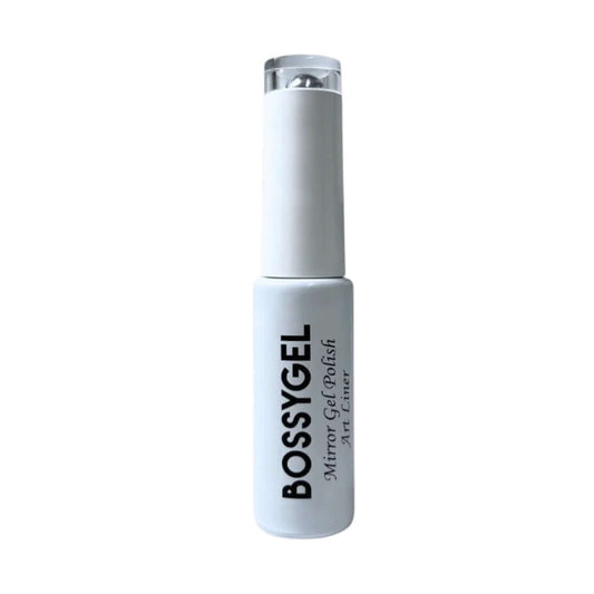 Bossy Gel Detailing Nail Art Gel - Mirror Silver Chrome