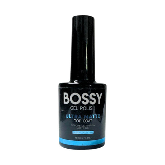 Bossy Gel Ultra Matte Top Coat 15mL - Gel Polish