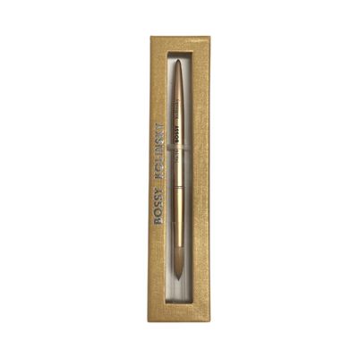 Bossy Premium Kolinsky Acrylic Brush Gold