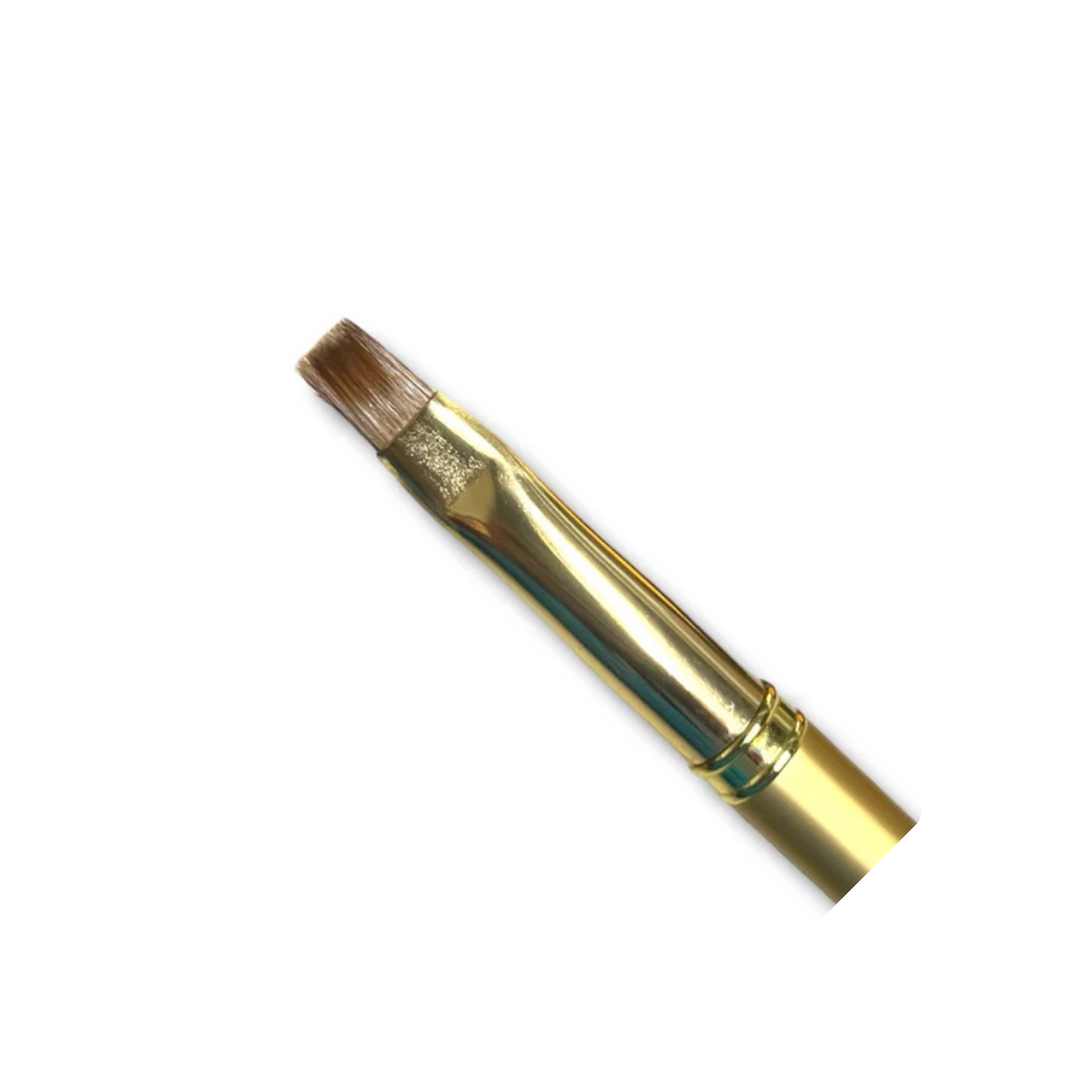 Bossy Kolinsky Gel Brush Gold