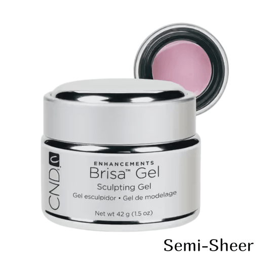 Gel tạo kiểu tóc CND Brisa 1.5oz - Màu hồng trung tính